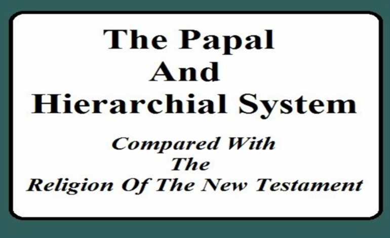 Couverture de The Papal System