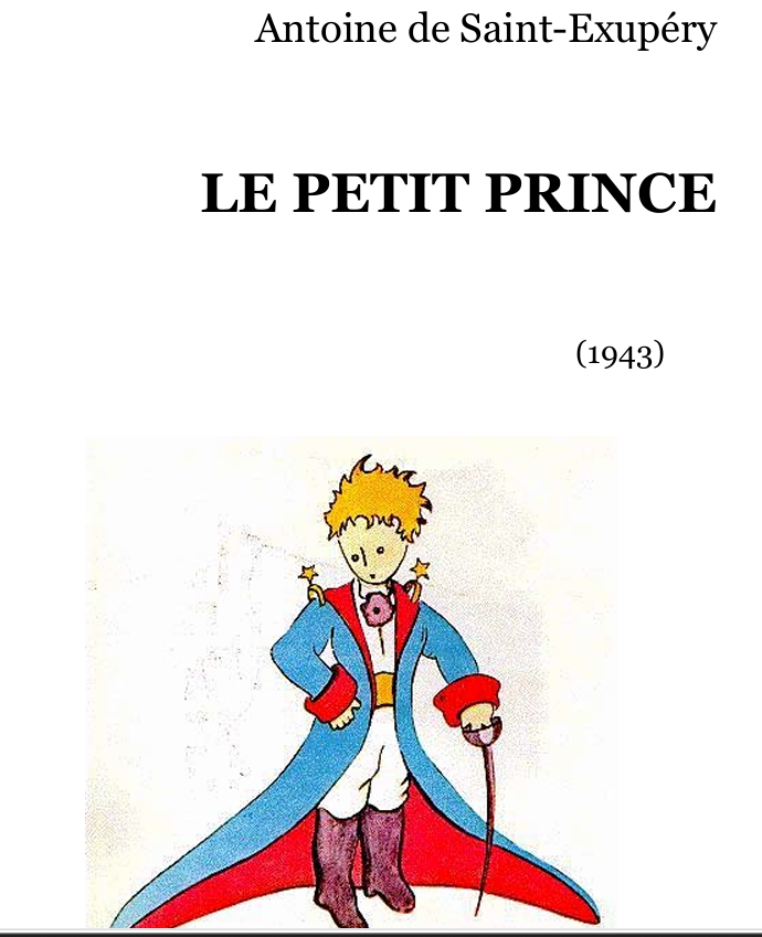 Couverture de Le petit prince