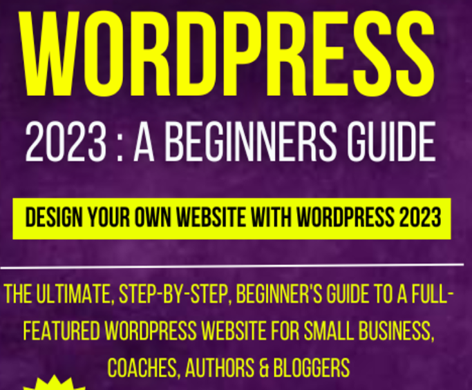 Couverture de Wordpress Beginners guide