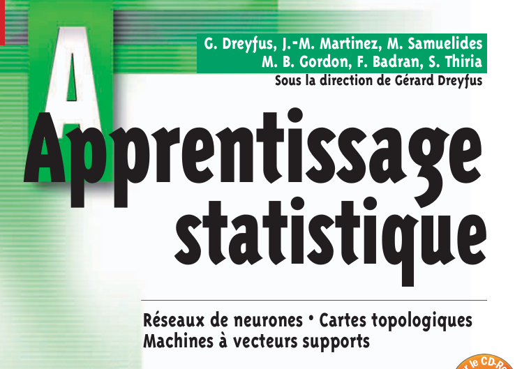 Couverture de Apprentissage statistique et reseaux de neurones