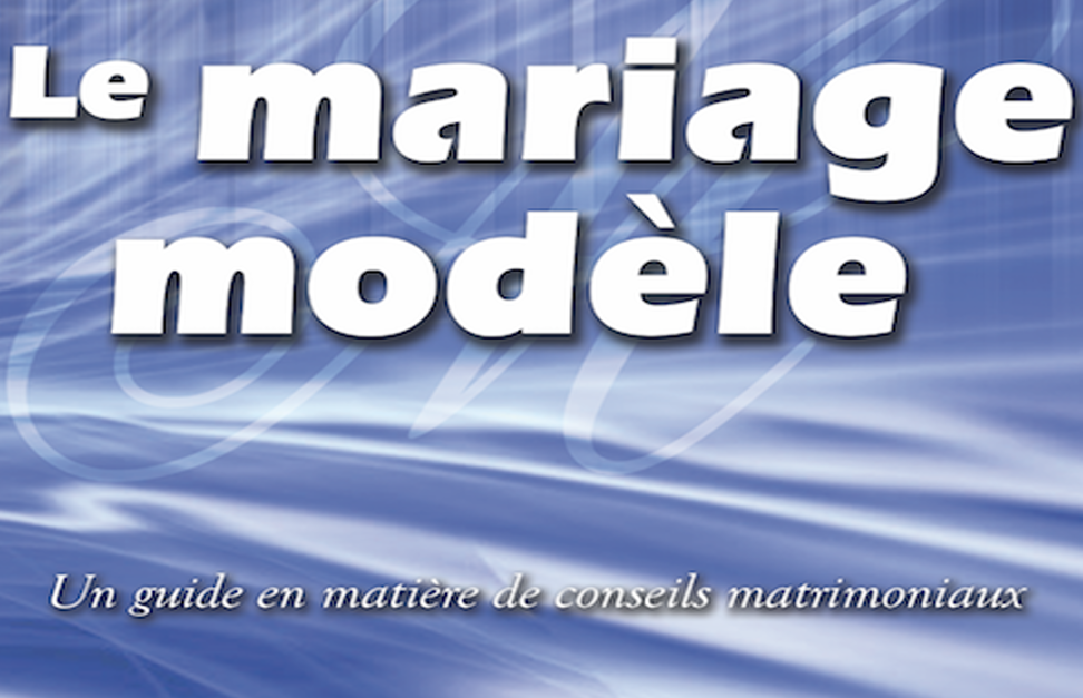 Couverture de Le Mariage modèle