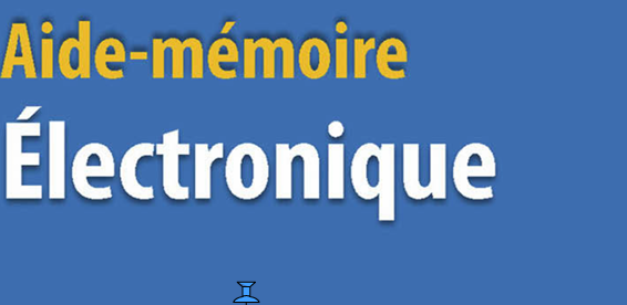 Couverture de Aide mémoire ELECTRONIQUE