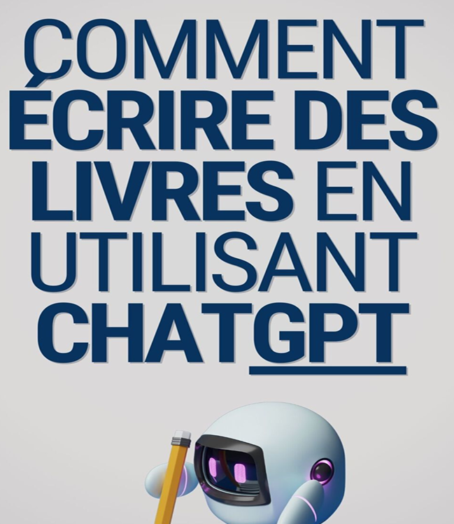 Couverture de Ecrire des livres avec l'IA